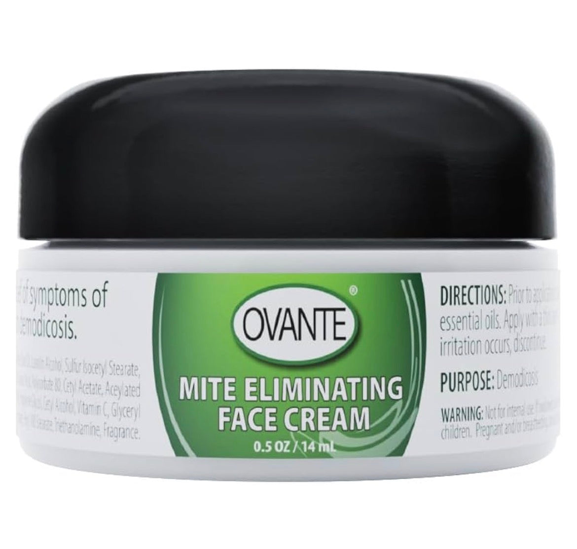 Demodex Mite Eliminating Facial Cream for Humans With Demodex | Original | - 0.5 oz