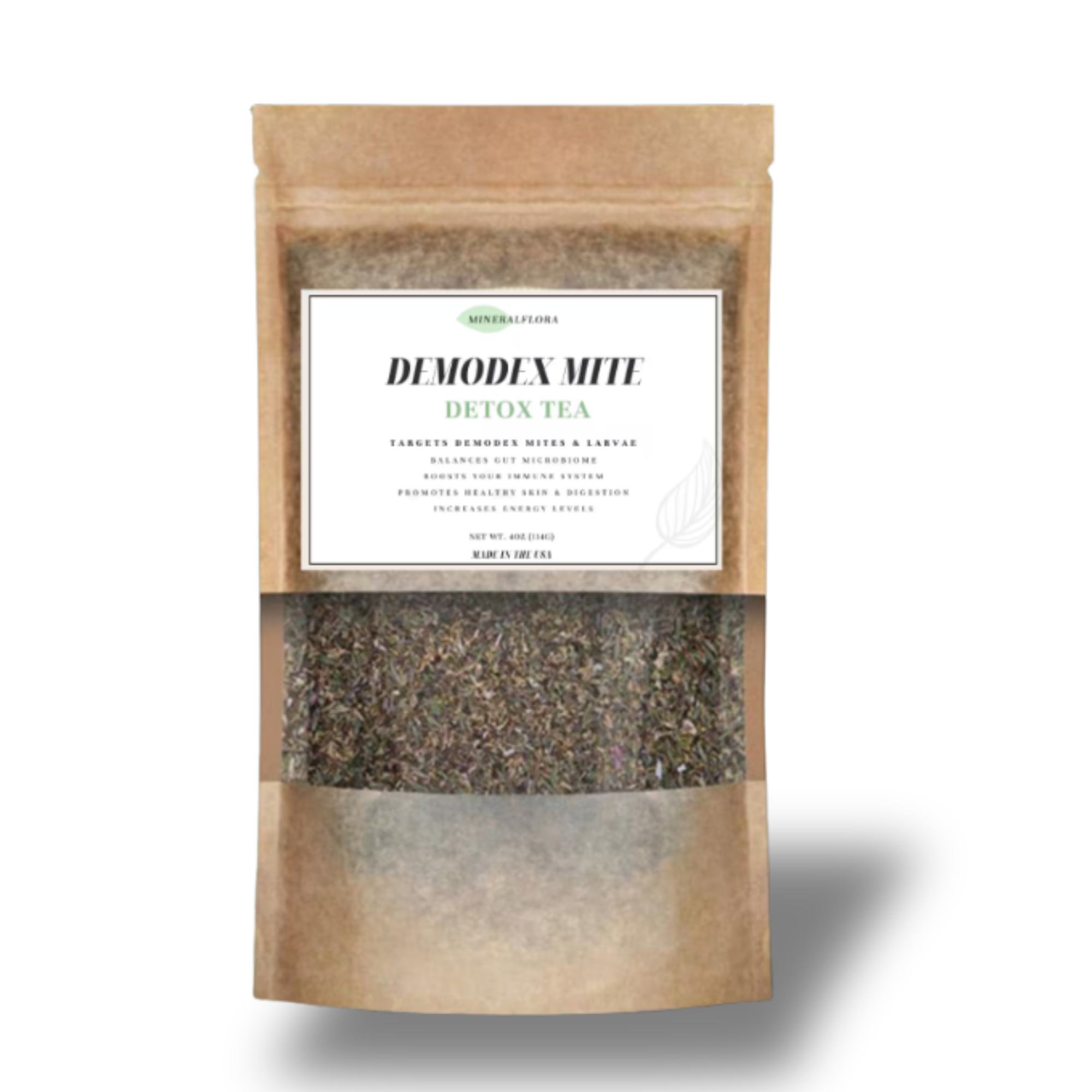 Herbal Demodex Support for Itchy Skin, Redness & Blemish-Prone Complexion