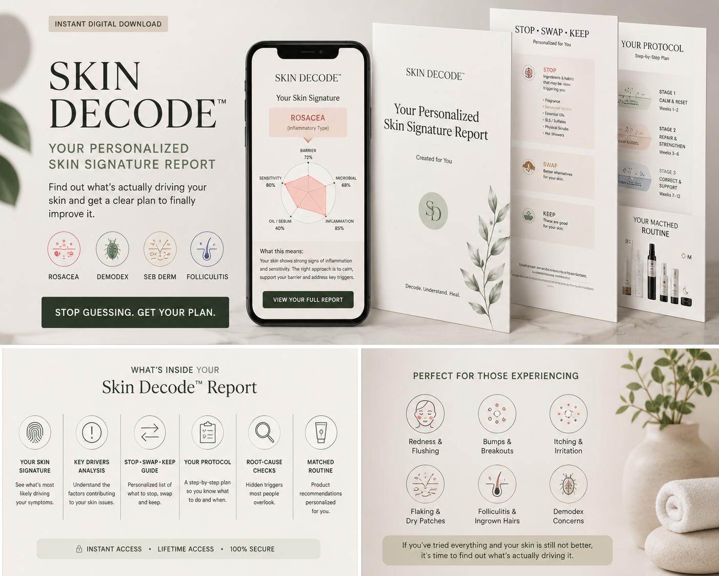 Skin Decode™ - Find Out What's Actually Driving Your Skin
