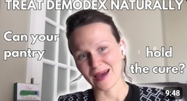 Demodex-Friendly foods