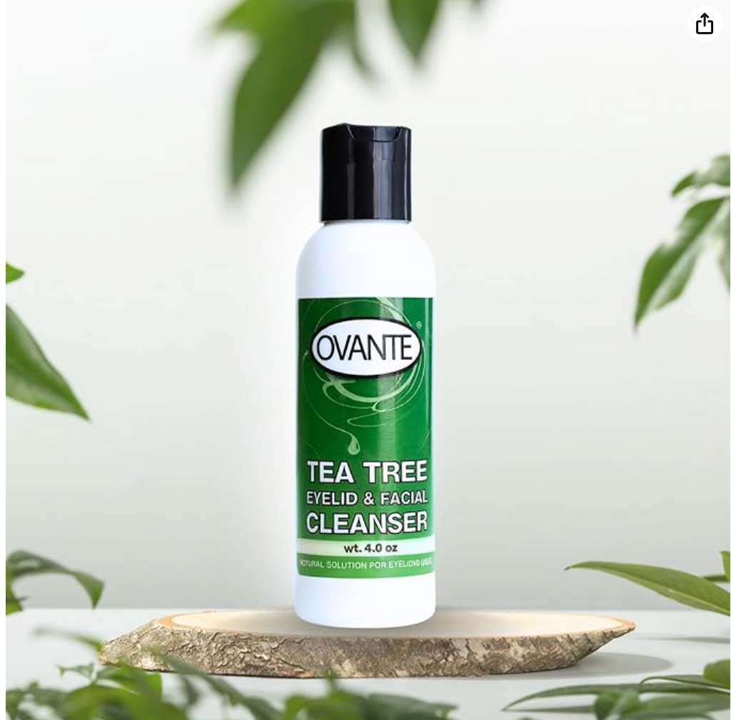 Demodex Tree Tree Oil Cleanser for Eyelids & Face