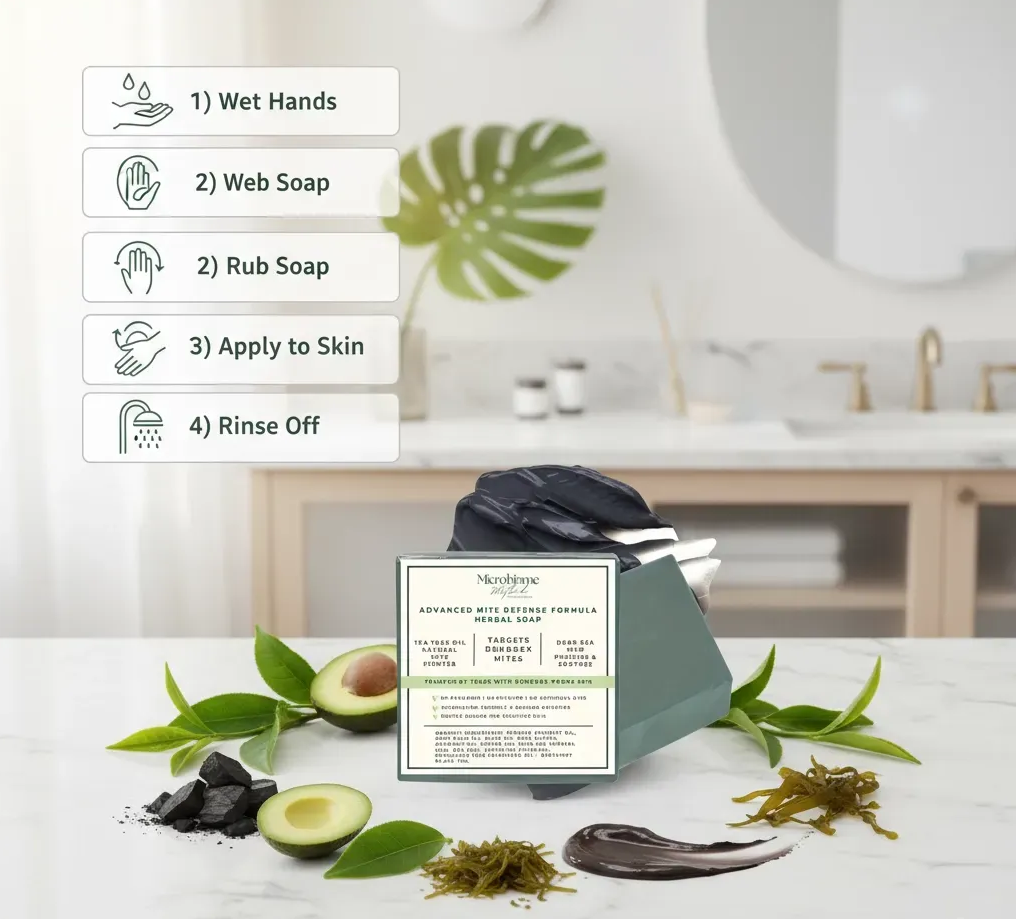 Demodex-Prone Skin Cleansing Bar | Microbiome Method
